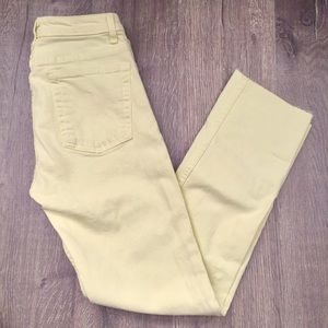 Womens American Apparel Light yellow jeans sz. 30